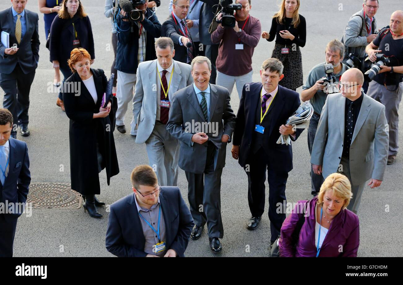 Die UKIP Jahreskonferenz 2014 Stockfoto