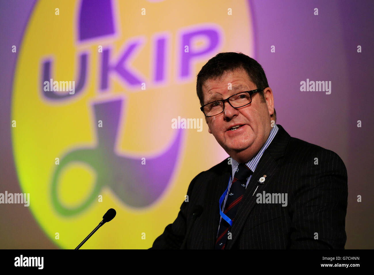 Die UKIP Jahreskonferenz 2014 Stockfoto