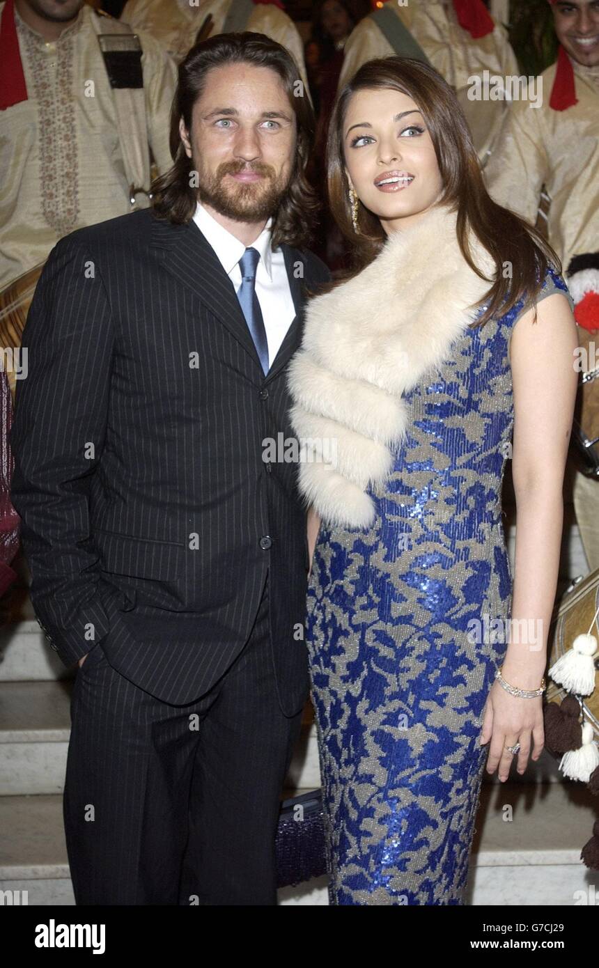 Aishwarya Rai Und Martin Henderson Braut Und Vorurteile Premiere Stockfotografie Alamy
