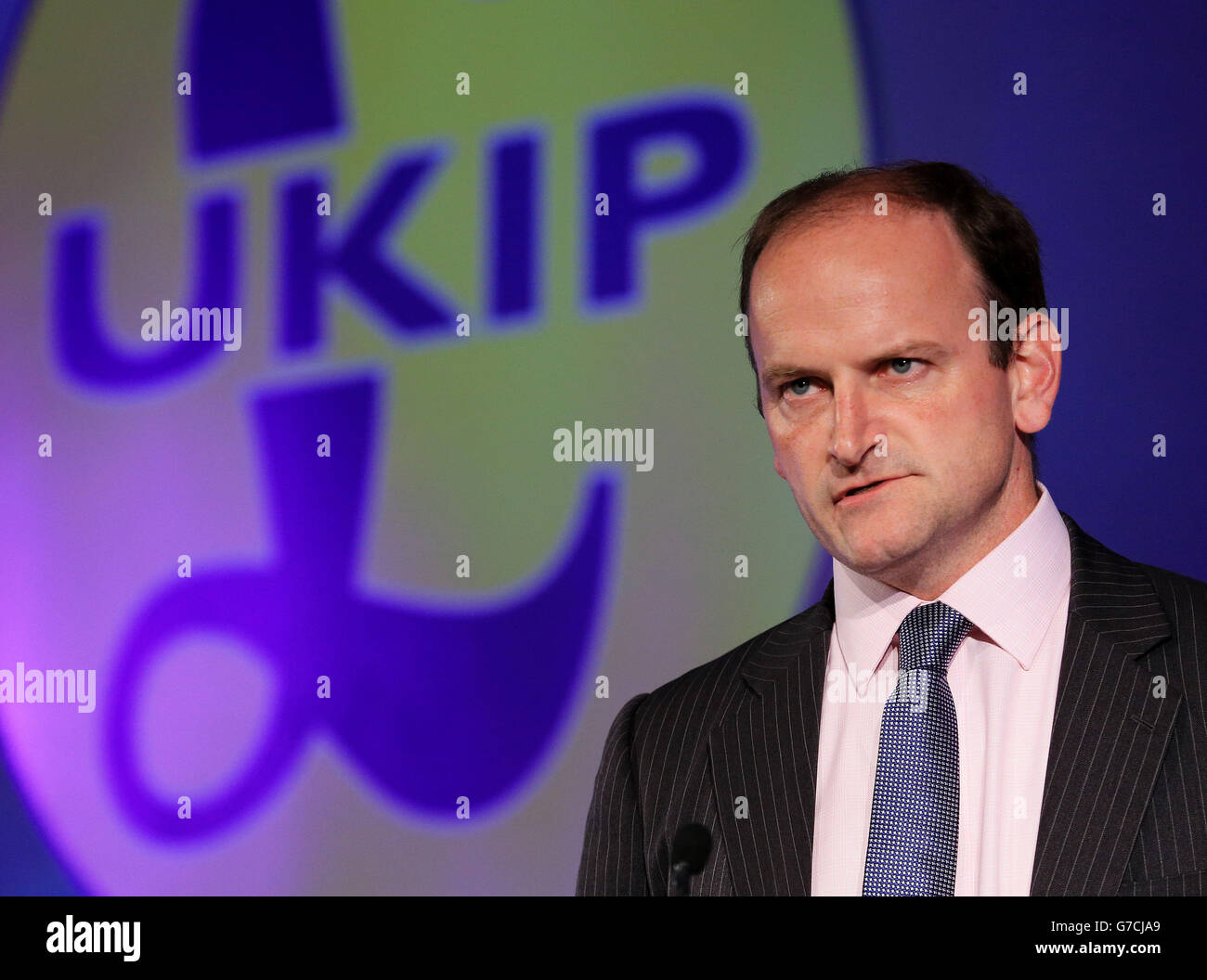 Die UKIP Jahreskonferenz 2014 Stockfoto