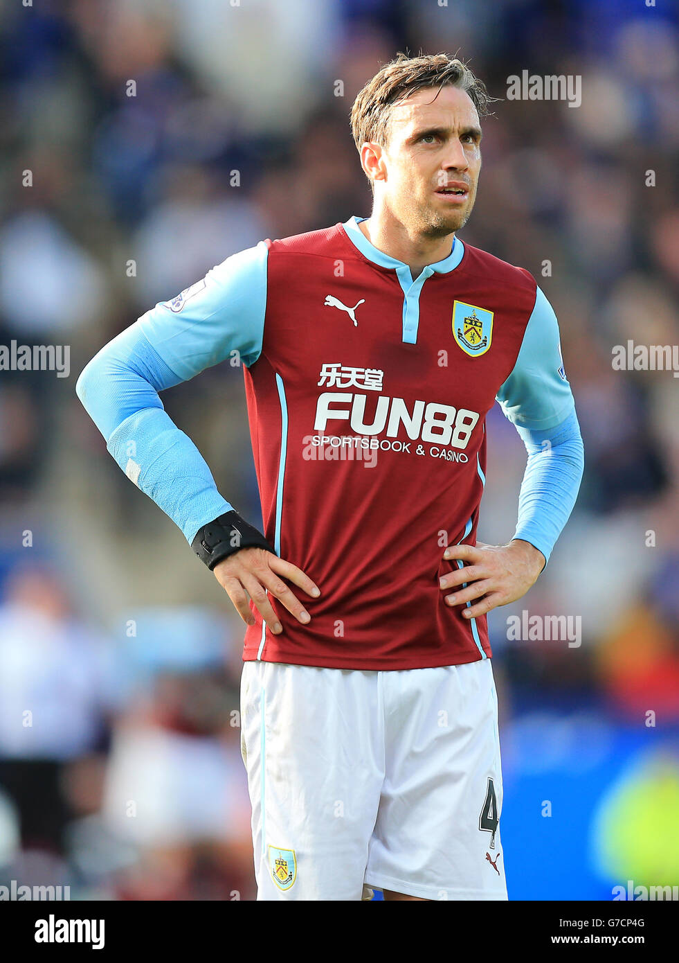 Fußball - Barclays Premier League - Leicester City V Burnley - King Power Stadium Stockfoto