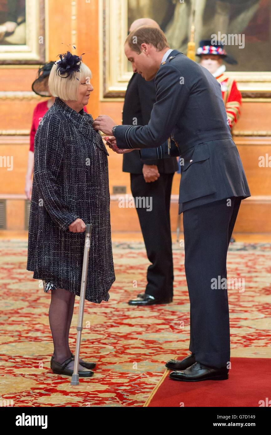 Investitur in Windsor Castle Stockfoto