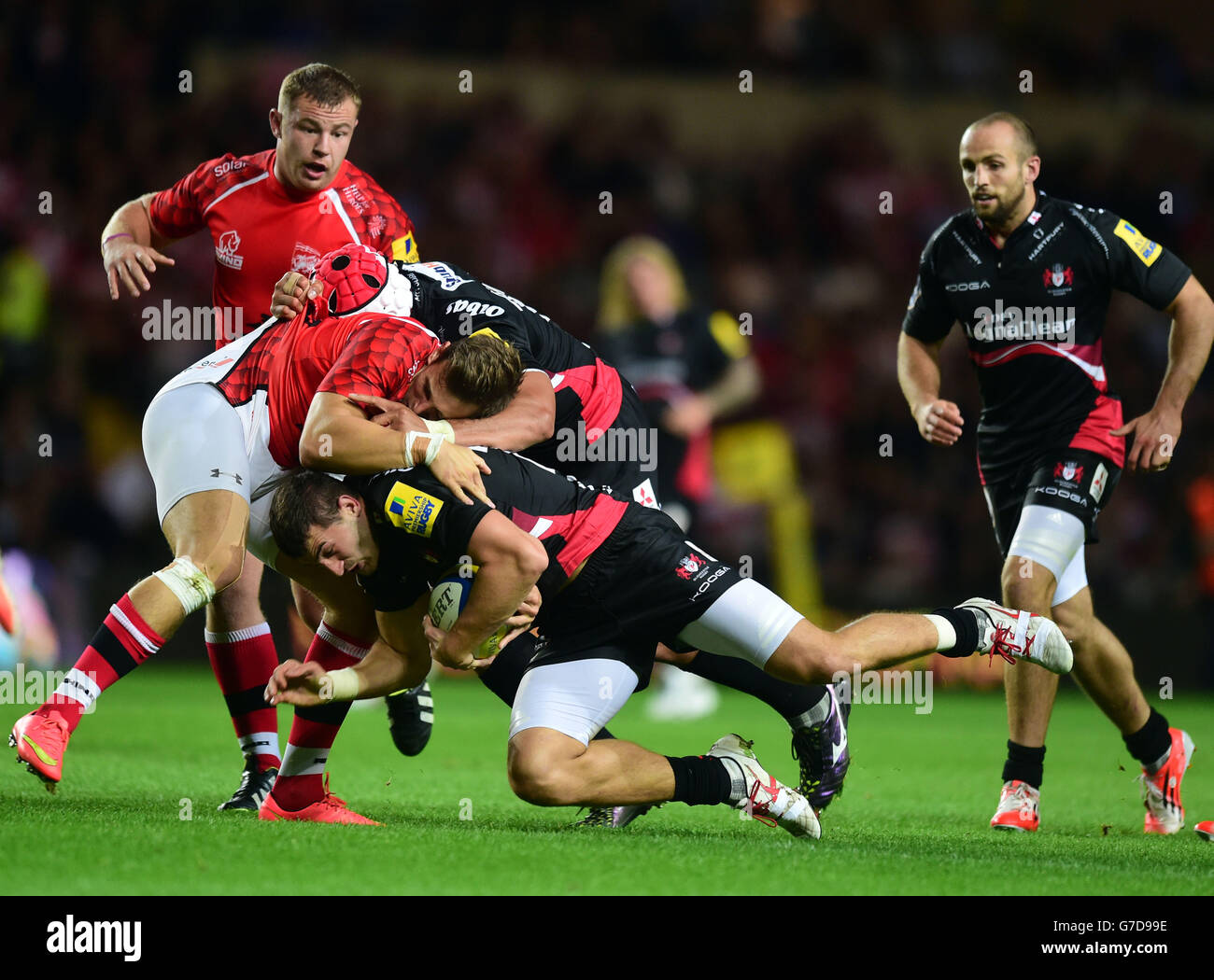 Rugby-Union - Aviva Premiership - London Welsh V Gloucester Rugby - Kassam Stadion Stockfoto