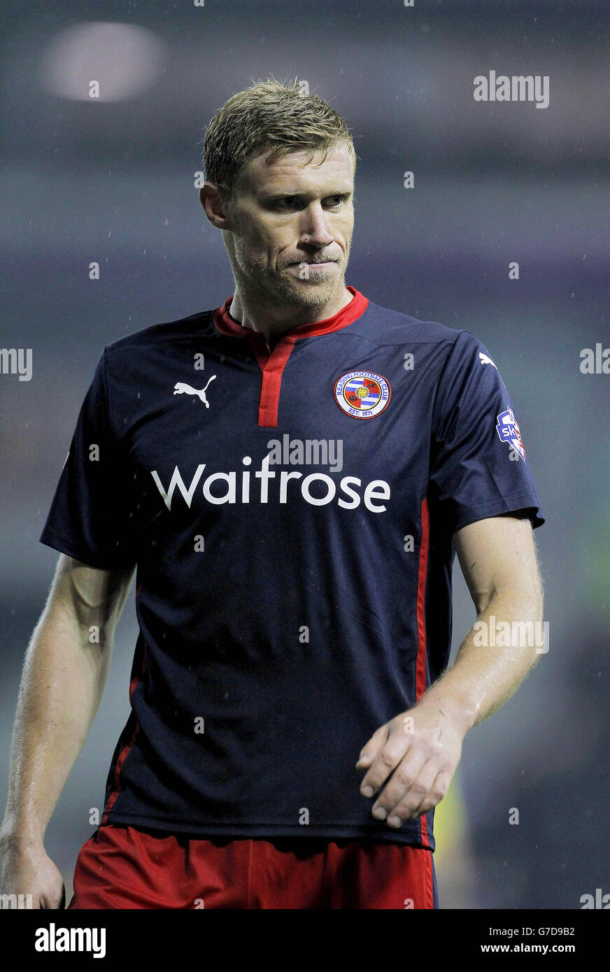 Fußball - Capital One Cup - Dritte Runde - Derby County / Reading - iPro Stadium. Pavel Pogrebnyak von Reading Stockfoto