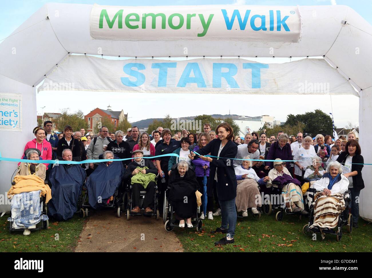 Alzheimer Gesellschaft Memory Walk Stockfoto