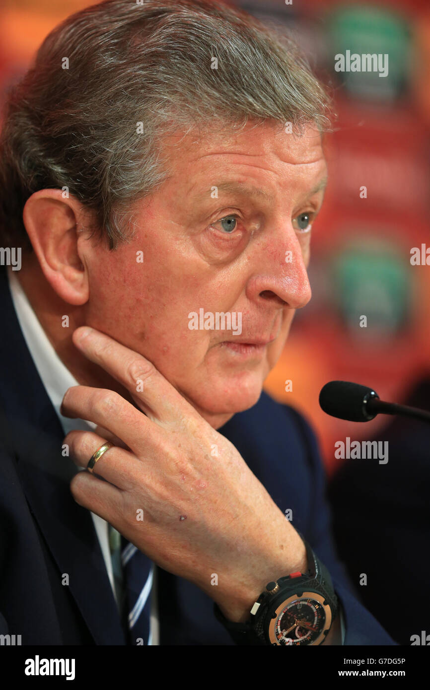 Fußball - UEFA Euro 2016 - Qualifikation - Gruppe E - Estland V England - England-Stadion besuchen und Pressekonferenz - Radisson Bl... Stockfoto