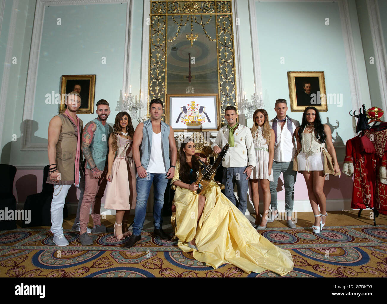 Geordie Shore Serie 9 Photocall Stockfoto