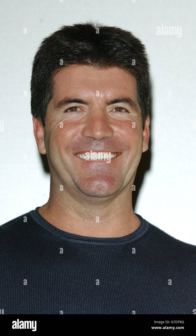 Simon Cowell - die Simpsons Stockfoto