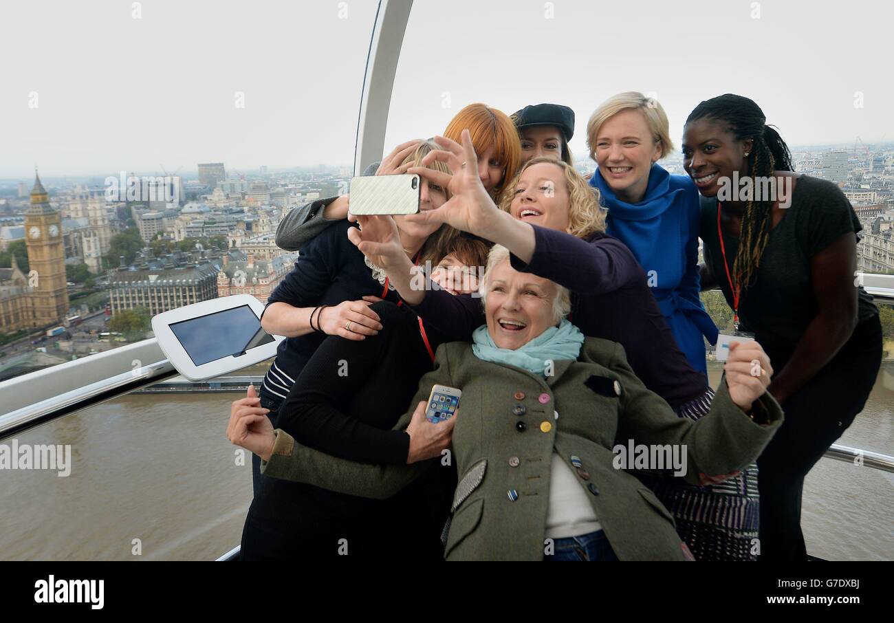 Internationaler Tag der Vereinten Nationen des Mädchens Stockfoto