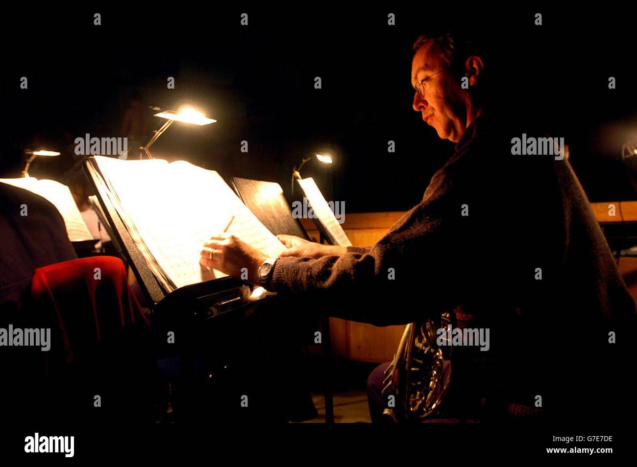 Interpreten während der Generalprobe von Verdis Opernmeisterwerk Aida in der National Concert Hall in Dublin, vor dem zweitägigen Lauf am Veranstaltungsort. Stockfoto