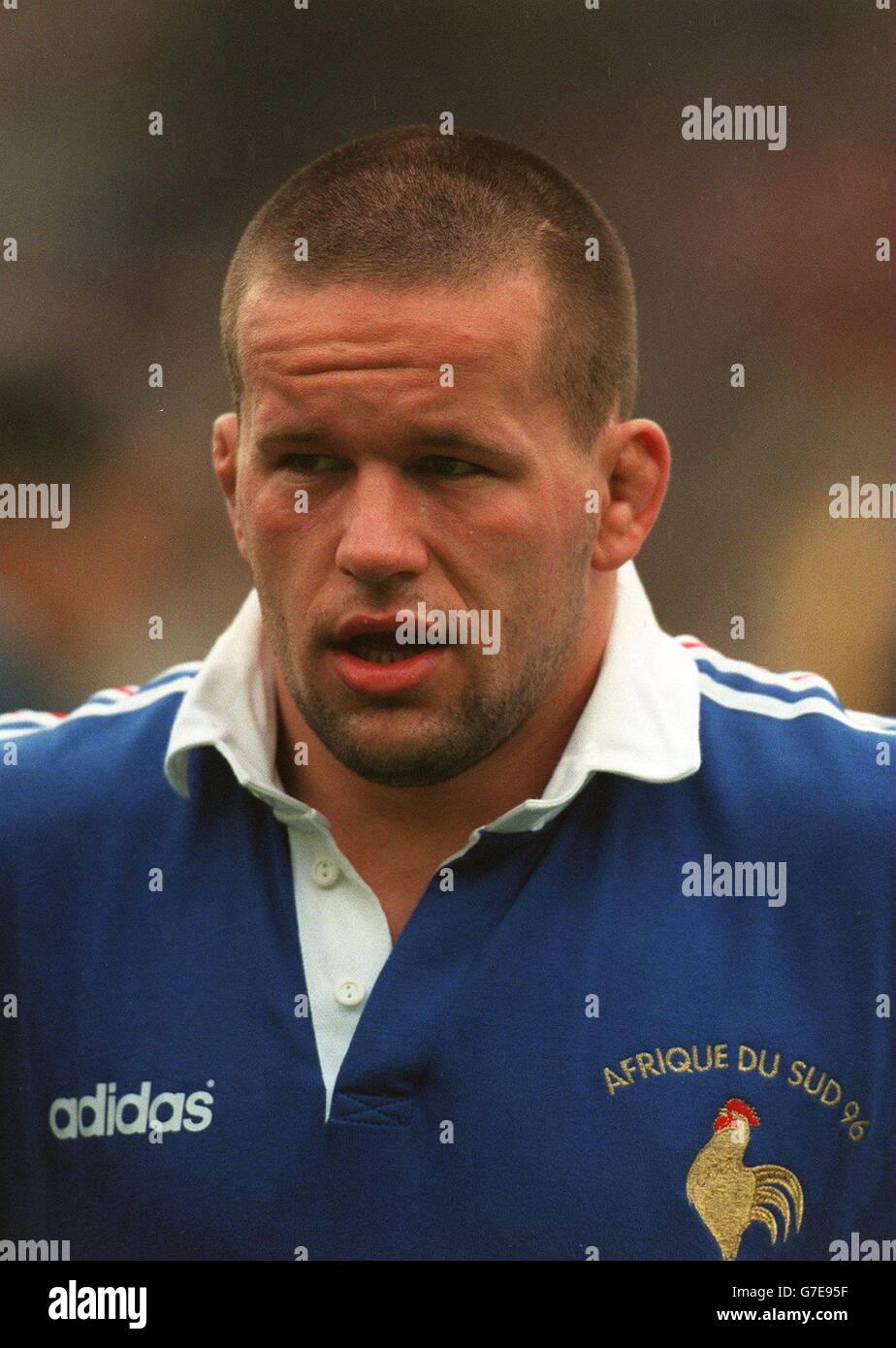 Internationalen Rugby Union.  Frankreich / Südafrika Stockfoto