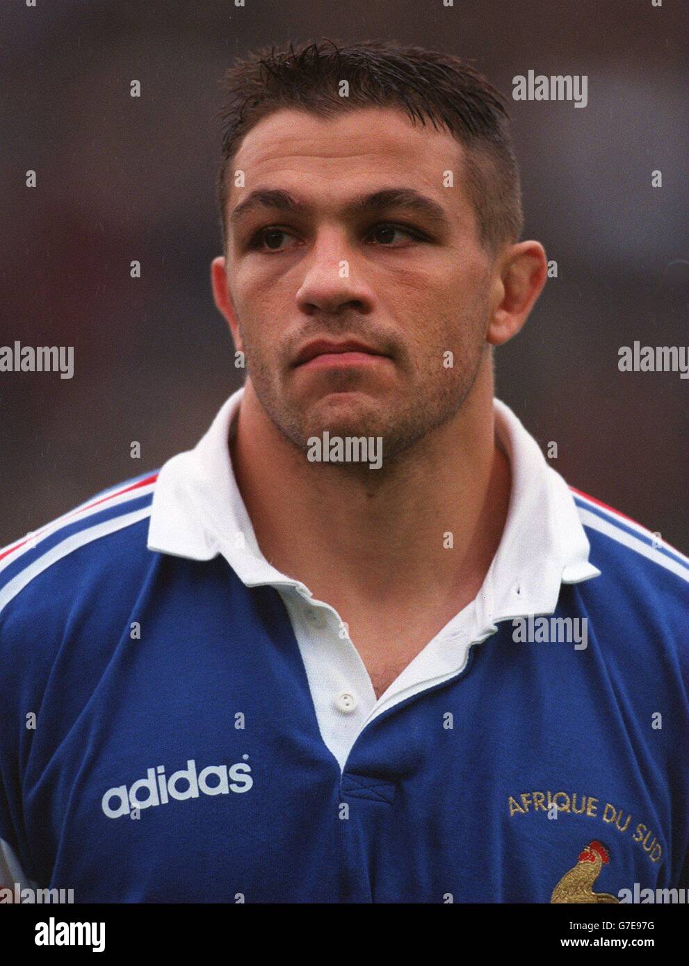 Internationalen Rugby Union.  Frankreich / Südafrika Stockfoto