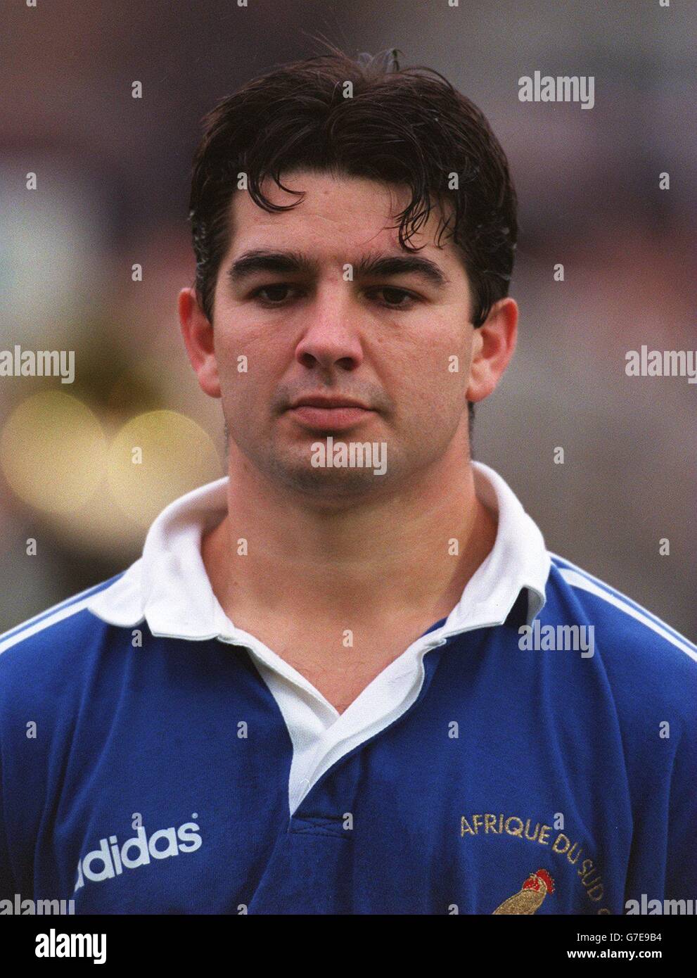 Internationalen Rugby... Frankreich / Südafrika Stockfoto