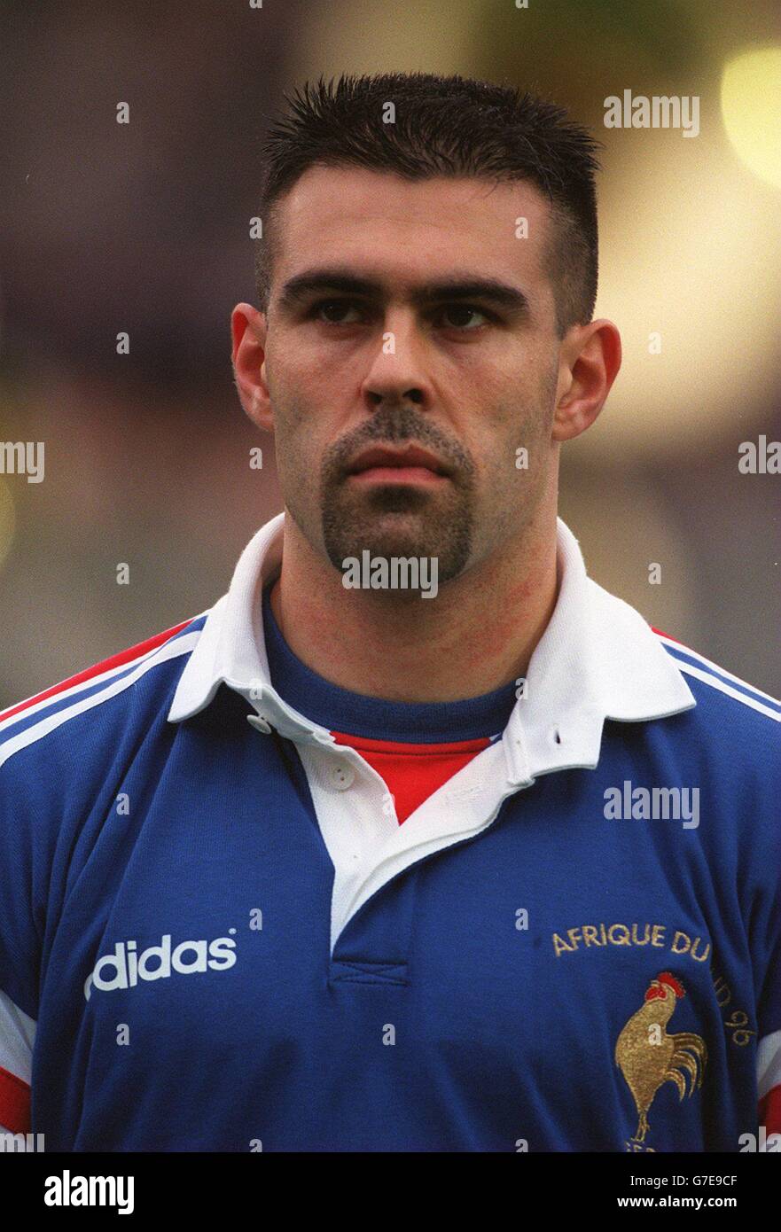 Internationalen Rugby Union.  Frankreich / Südafrika Stockfoto
