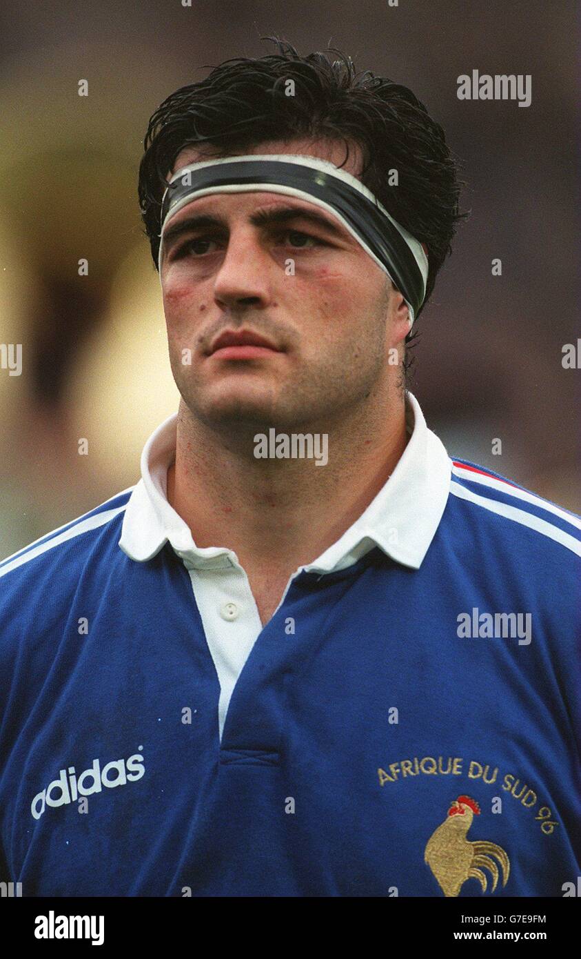 Internationalen Rugby Union.  Frankreich / Südafrika Stockfoto