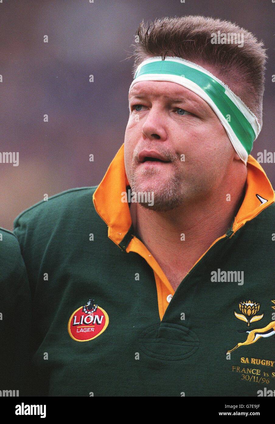 Internationalen Rugby... Frankreich / Südafrika Stockfoto