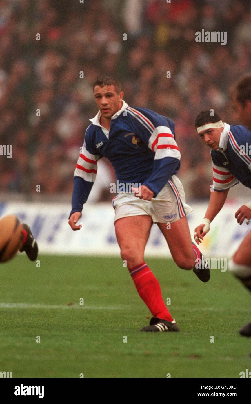 Internationalen Rugby Union.  Frankreich / Südafrika Stockfoto