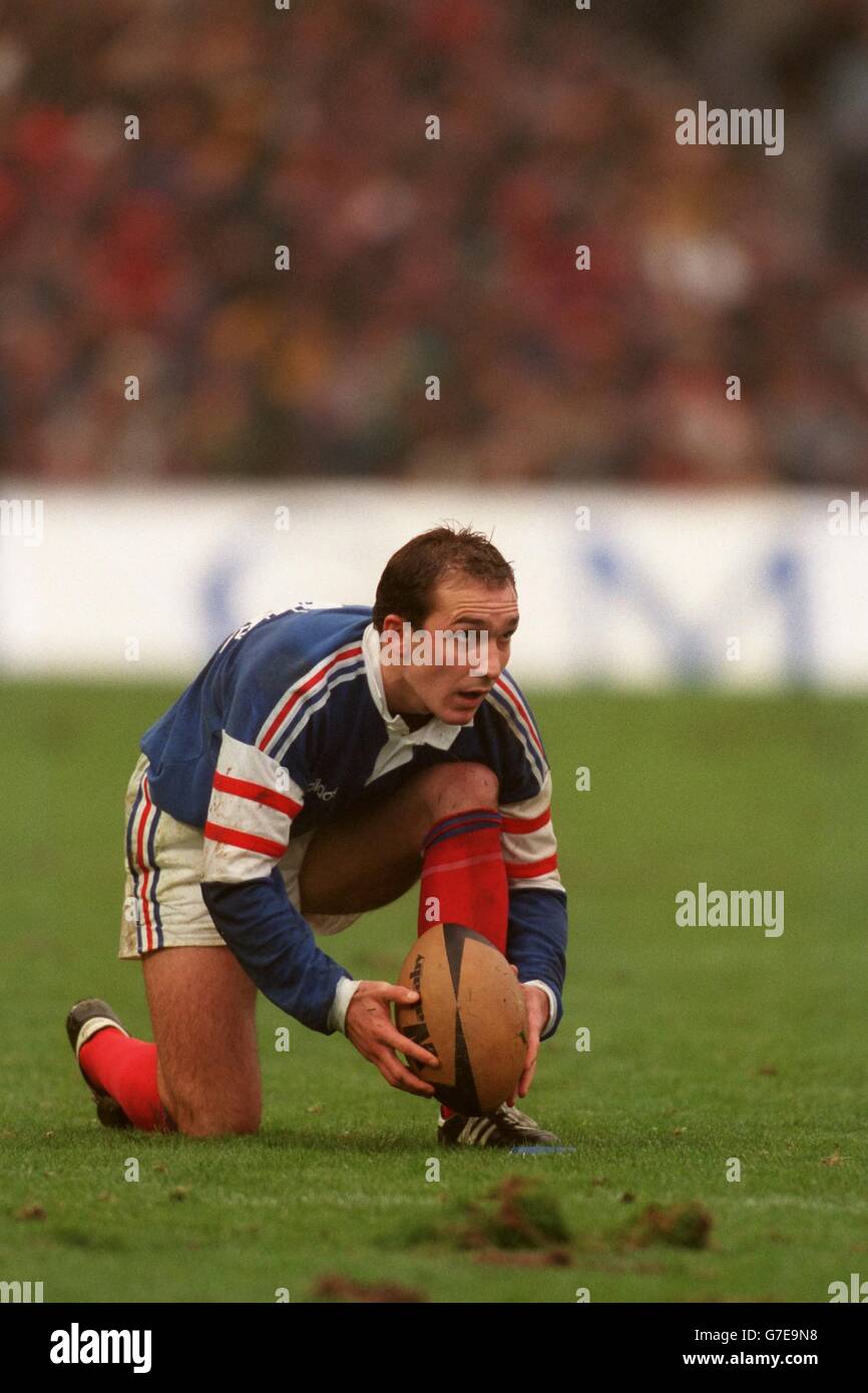 Internationalen Rugby Union.  Frankreich / Südafrika Stockfoto
