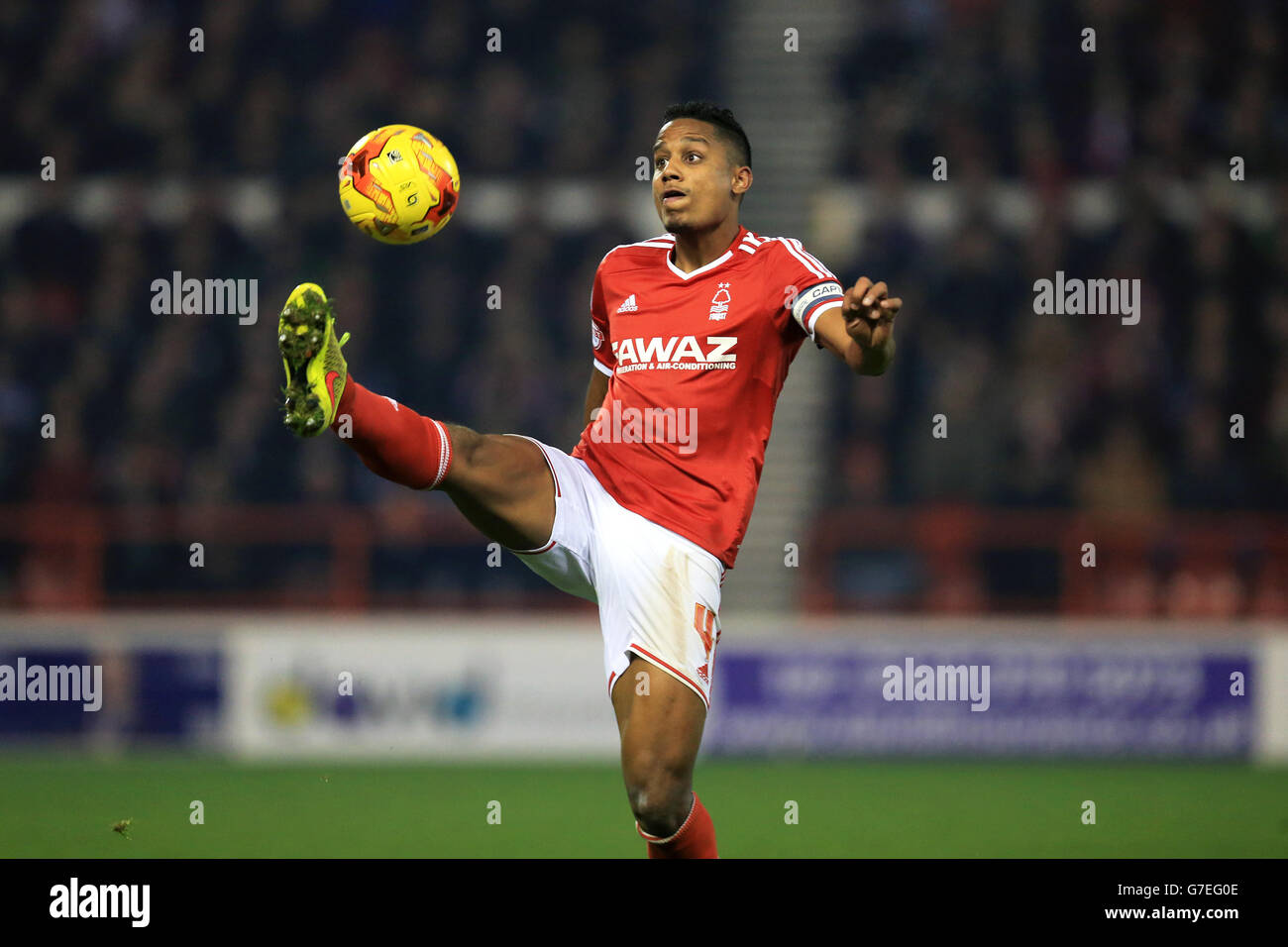 Fußball - Sky Bet Championship - Nottingham Forest / Brentford - City Ground. Michael Mancienne, Nottingham Forest Stockfoto