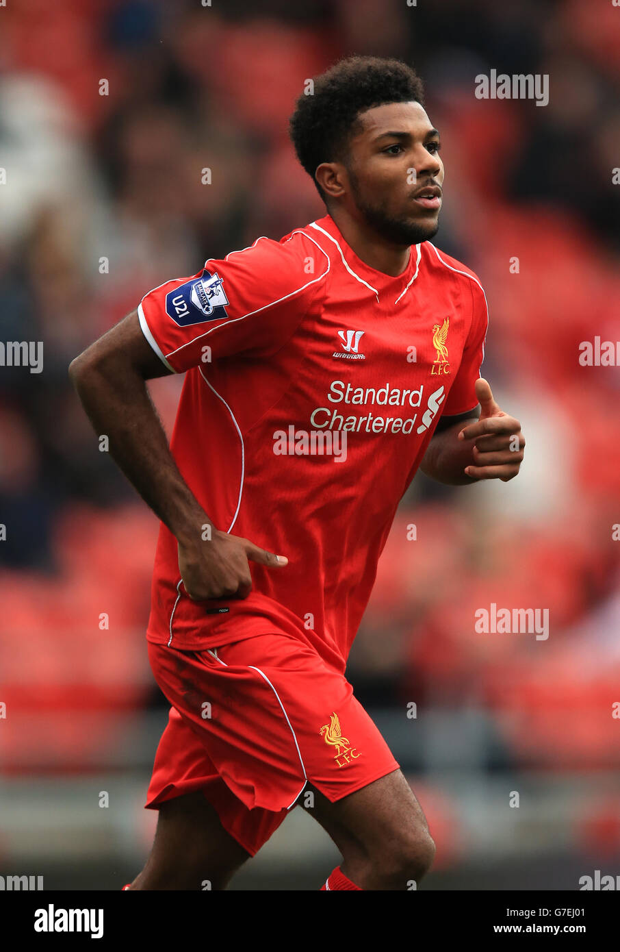 Fußball - UEFA Youth League - Gruppe B - Liverpool V Real Madrid - Langtree Park Stockfoto