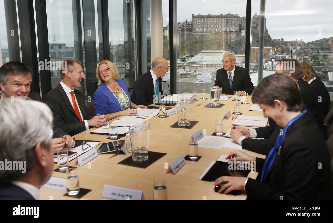Smith-Kommission auf schottischen Dezentralisierung Stockfoto
