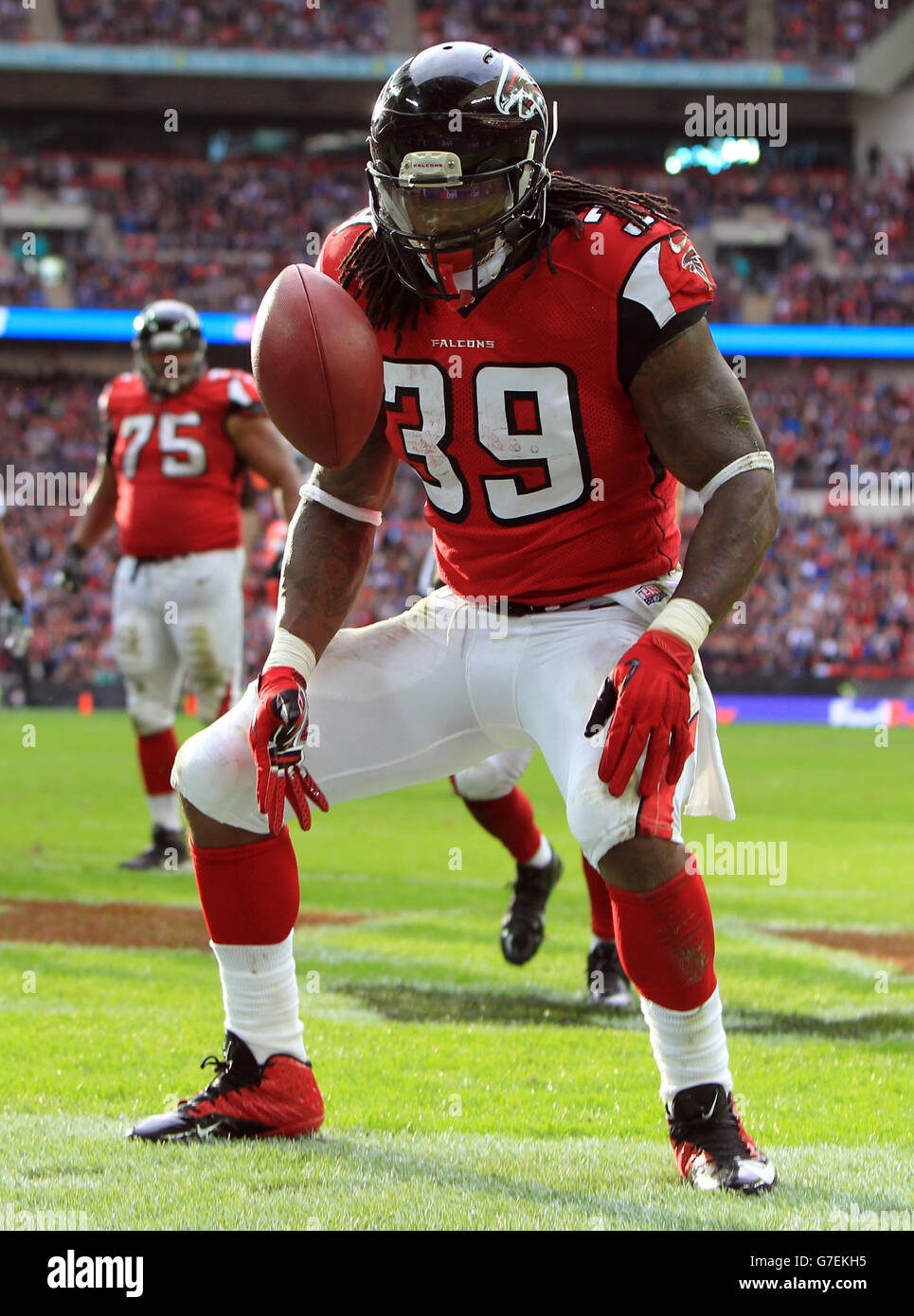 American Football - NFL International Series 2014 - Detroit Lions V Atlanta Falcons - Wembley-Stadion Stockfoto