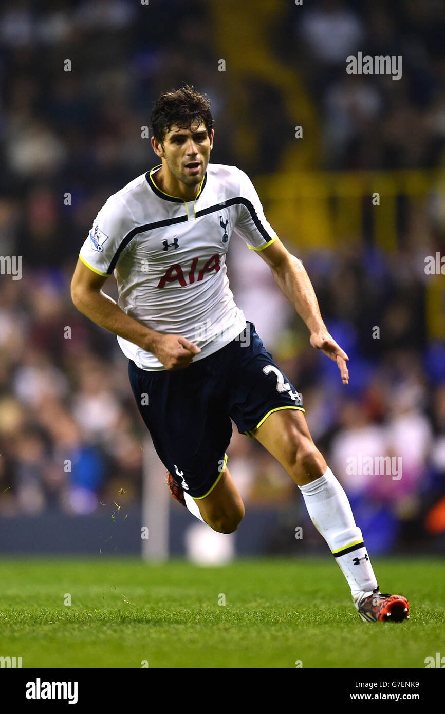 Fußball - Capital One Cup - vierte Runde - Tottenham Hotspur gegen Brighton & Hove Albion - White Hart Lane. Federico Fazio, Tottenham Hotspur Stockfoto