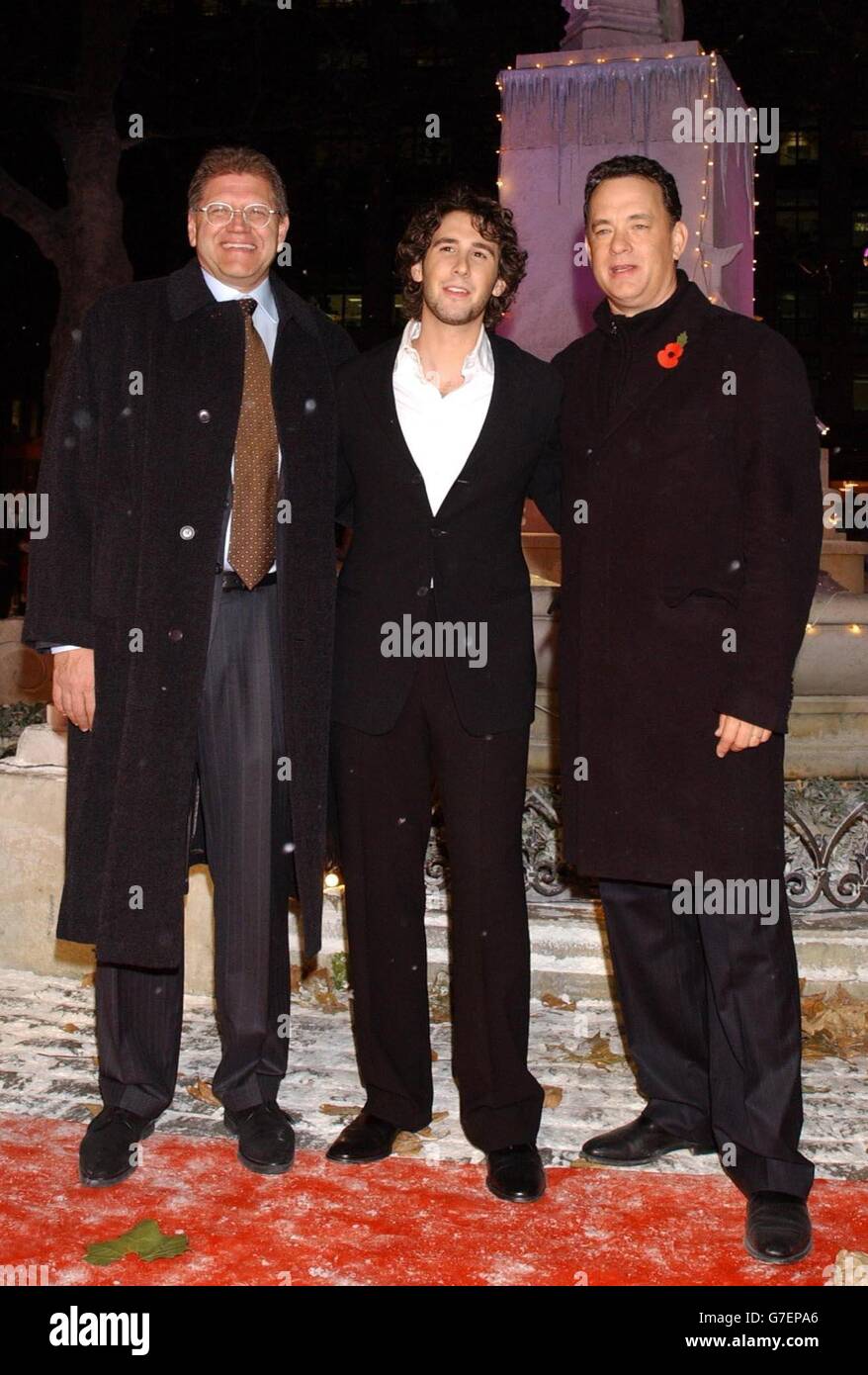 UK-Premiere von Polar Express Stockfoto