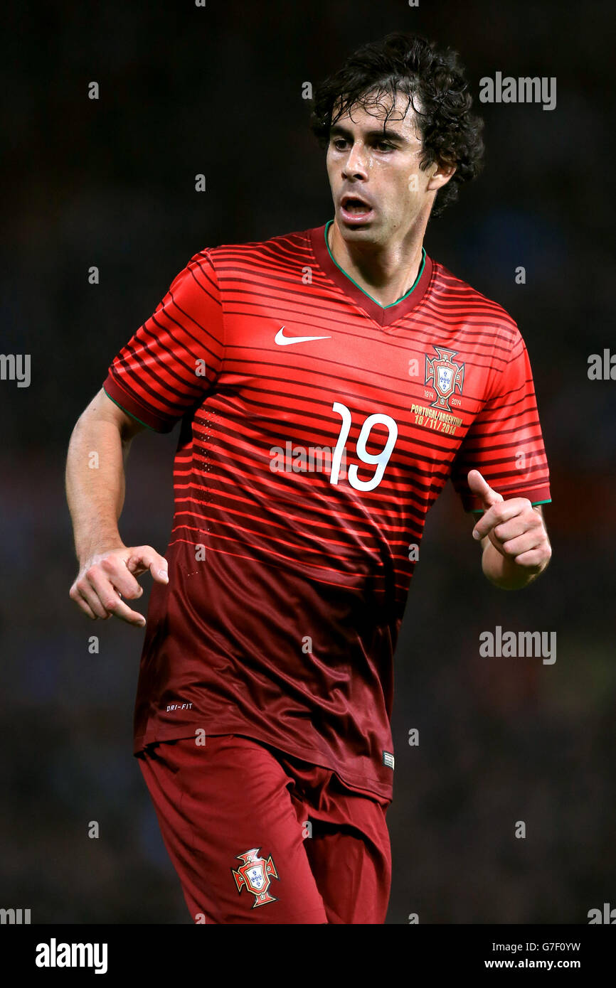 Fußball - internationale Freundschaftsspiele - Argentinien V Portugal - Old Trafford Stockfoto