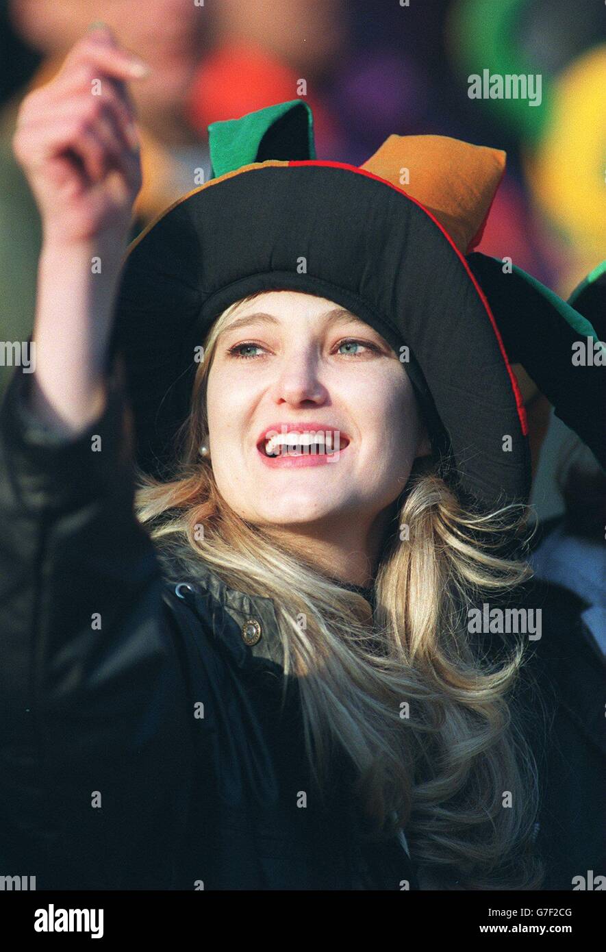 Internationalen Rugby... Frankreich / Südafrika Stockfoto