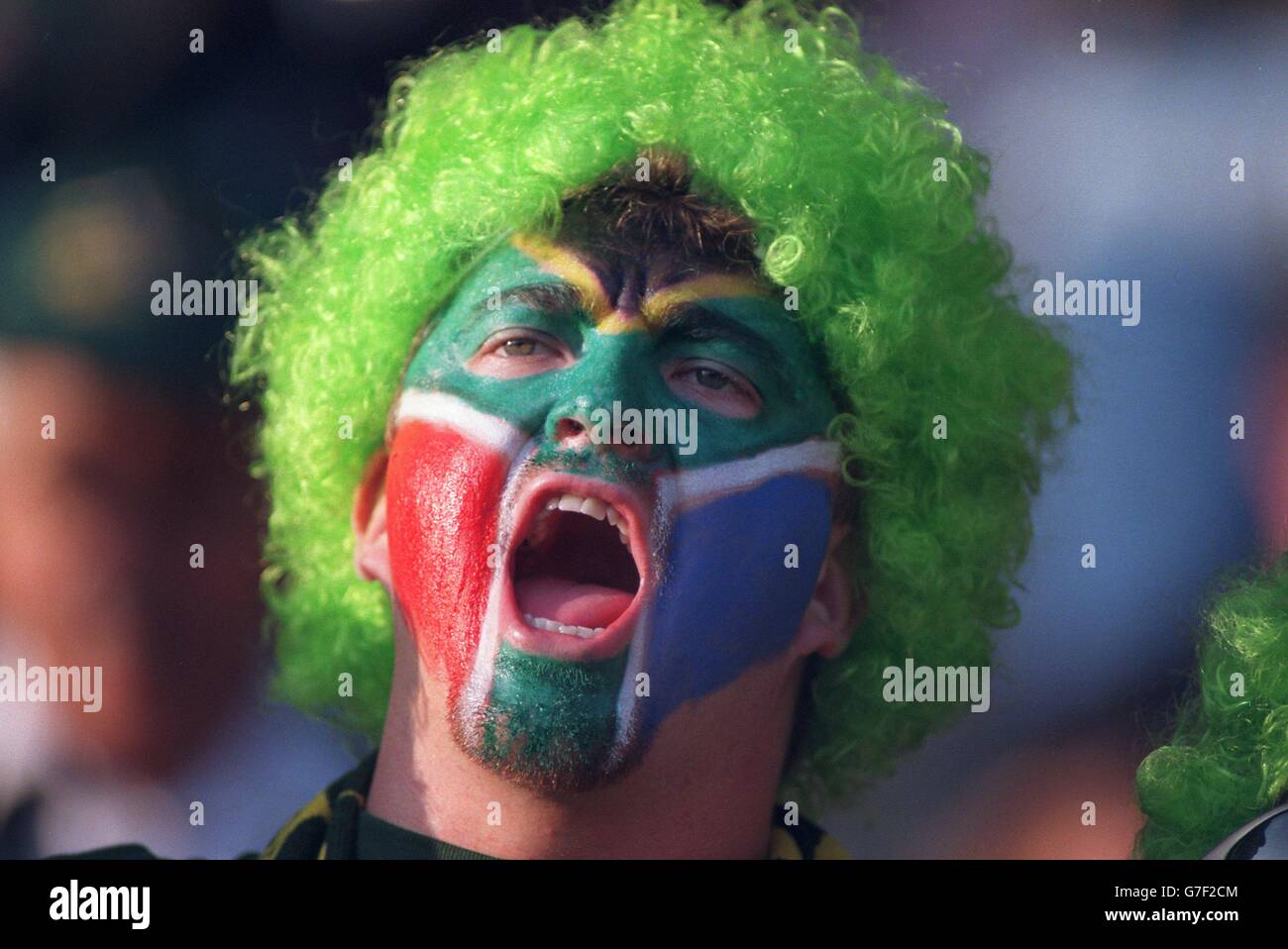 Internationalen Rugby... Frankreich / Südafrika Stockfoto
