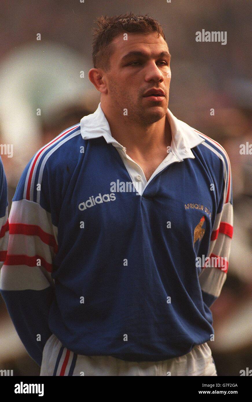 Internationalen Rugby... Frankreich / Südafrika Stockfoto