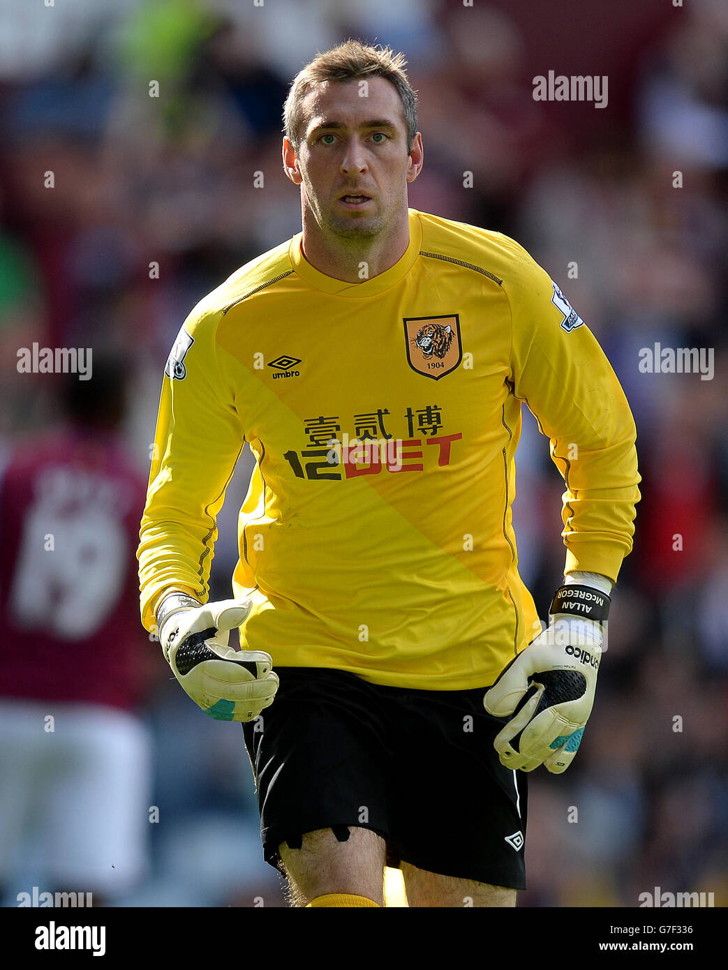 Fußball - Barclays Premier League - Aston Villa V Hull City - Park der Villa Stockfoto