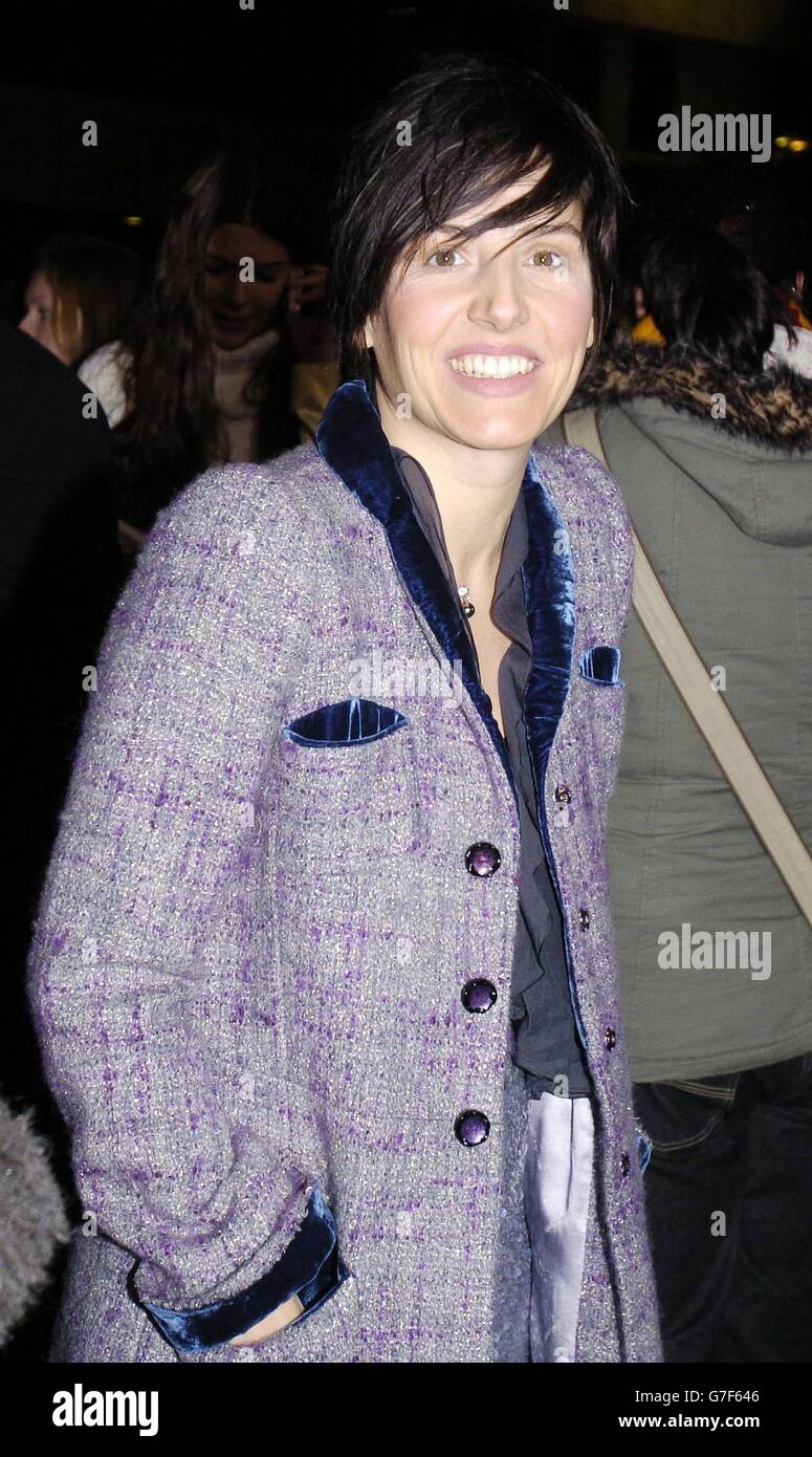 Die texanische Sängerin Sharleen Spitteri bei der Scottish BAFTA Awards Zeremonie im Radisson Hotel in Glasgow. Stockfoto