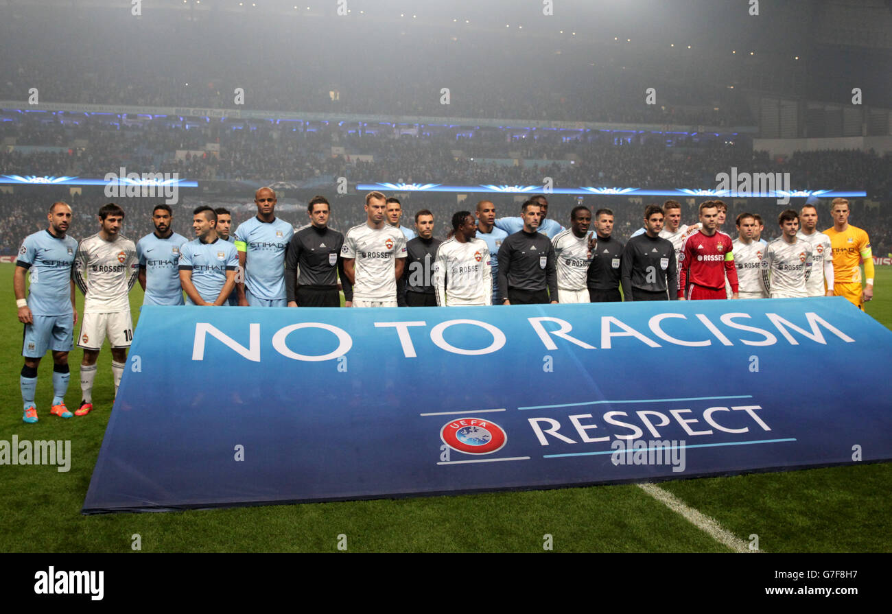 Fußball - UEFA Champions League - Gruppe E - Manchester City gegen ZSKA Moskau - Etihad Stadium Stockfoto