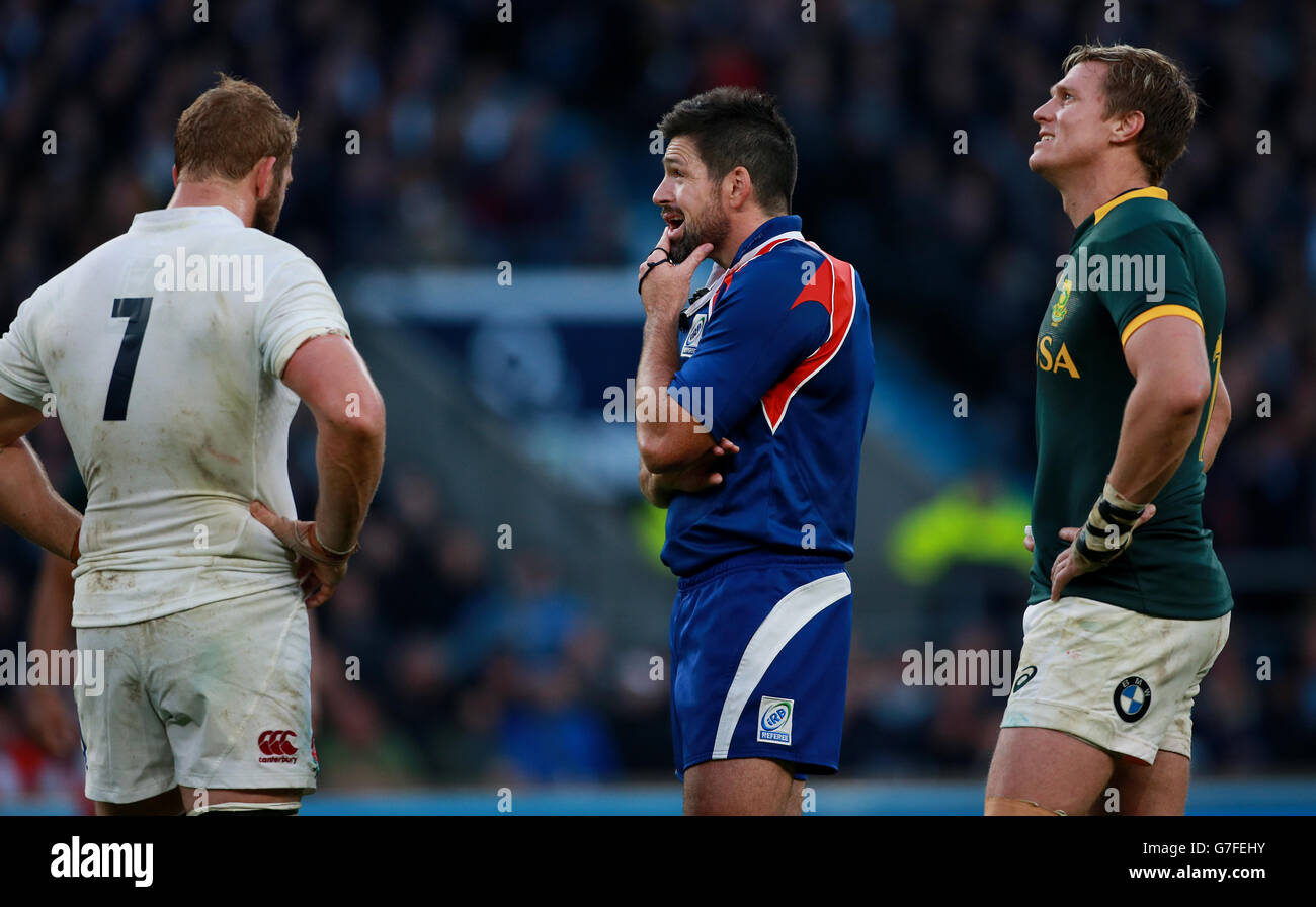 Rugby-Union - QBE International 2014 - England V Südafrika - Twickenham Stockfoto