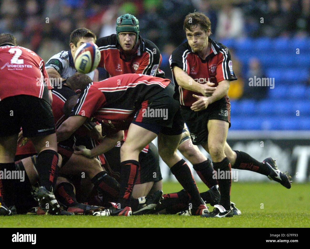 Rugby-Union - Guinness Premiership - London Irish V Bath Rugby - Madejski-Stadion Stockfoto