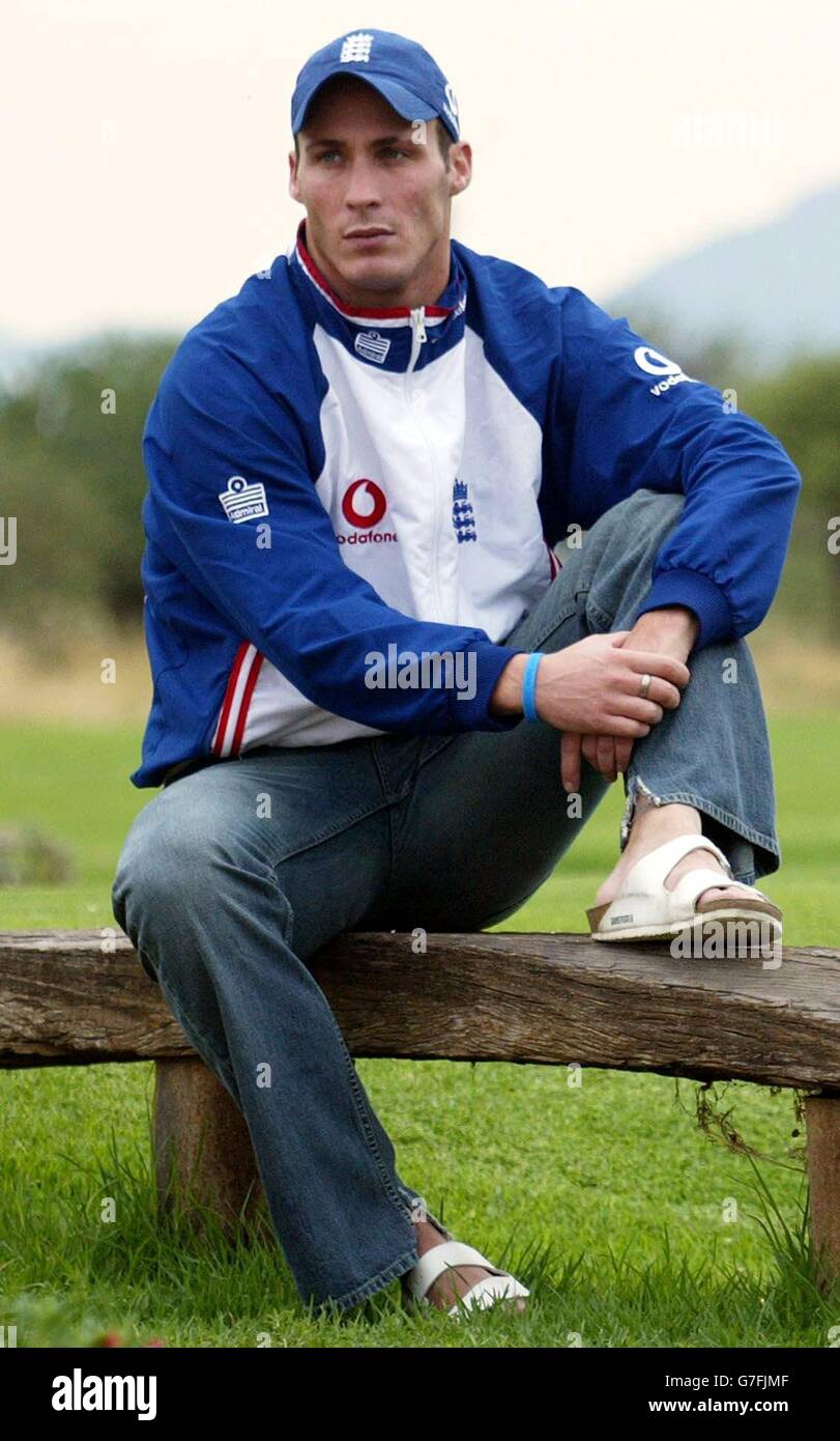 England cricket simon jones entspannt team hotel ankunft in windhoek