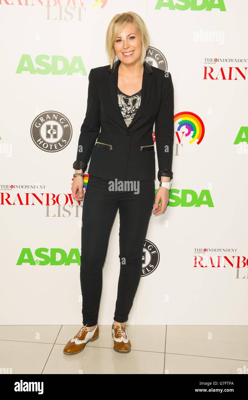 Independent on Sunday Rainbow Liste Party - London Stockfoto