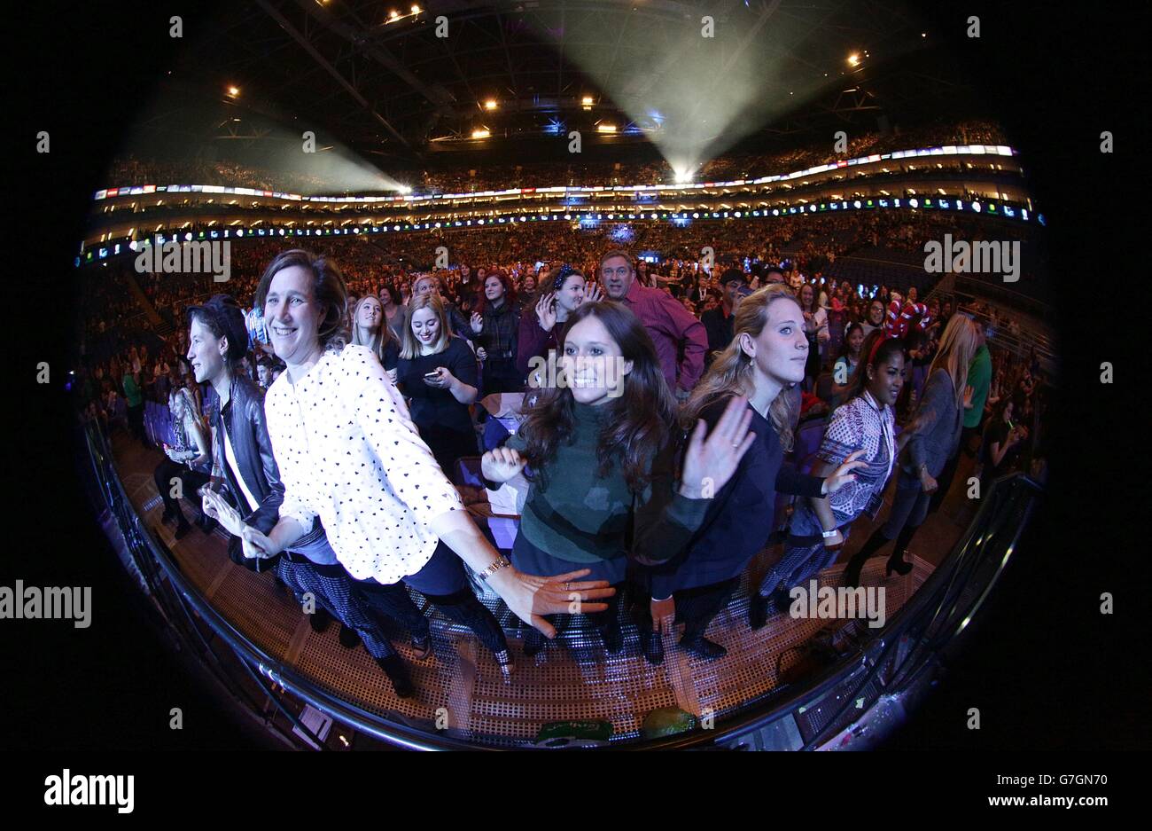 Capital FM Jingle Bell Ball 2014 - Sonntag Stockfoto