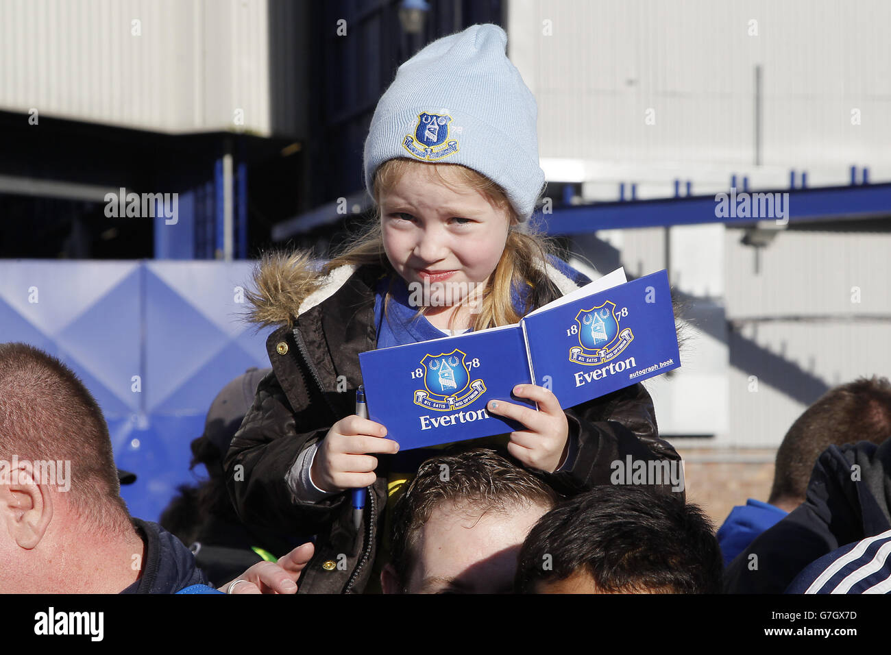 Fußball - Barclays Premier League - Everton V West Ham United - Goodison Park Stockfoto