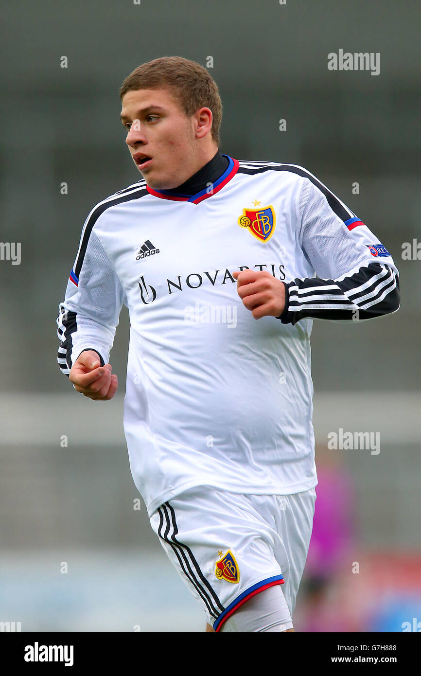 Fußball - UEFA Champions League - Gruppe B - Liverpool - Basel - Anfield. Antonio Fischer, FC Basel. Stockfoto