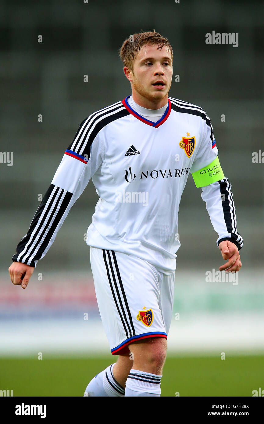 Fußball - UEFA Champions League - Gruppe B - Liverpool - Basel - Anfield. Manuel Webber, FC Basel. Stockfoto