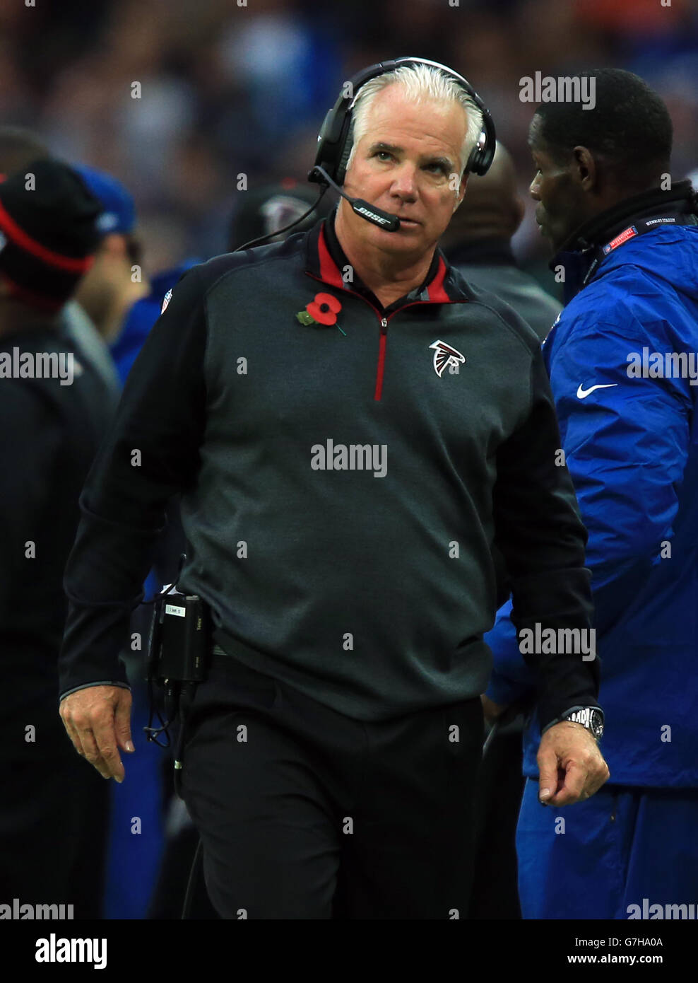 American Football - NFL International Series 2014 - Detroit Lions V Atlanta Falcons - Wembley-Stadion Stockfoto