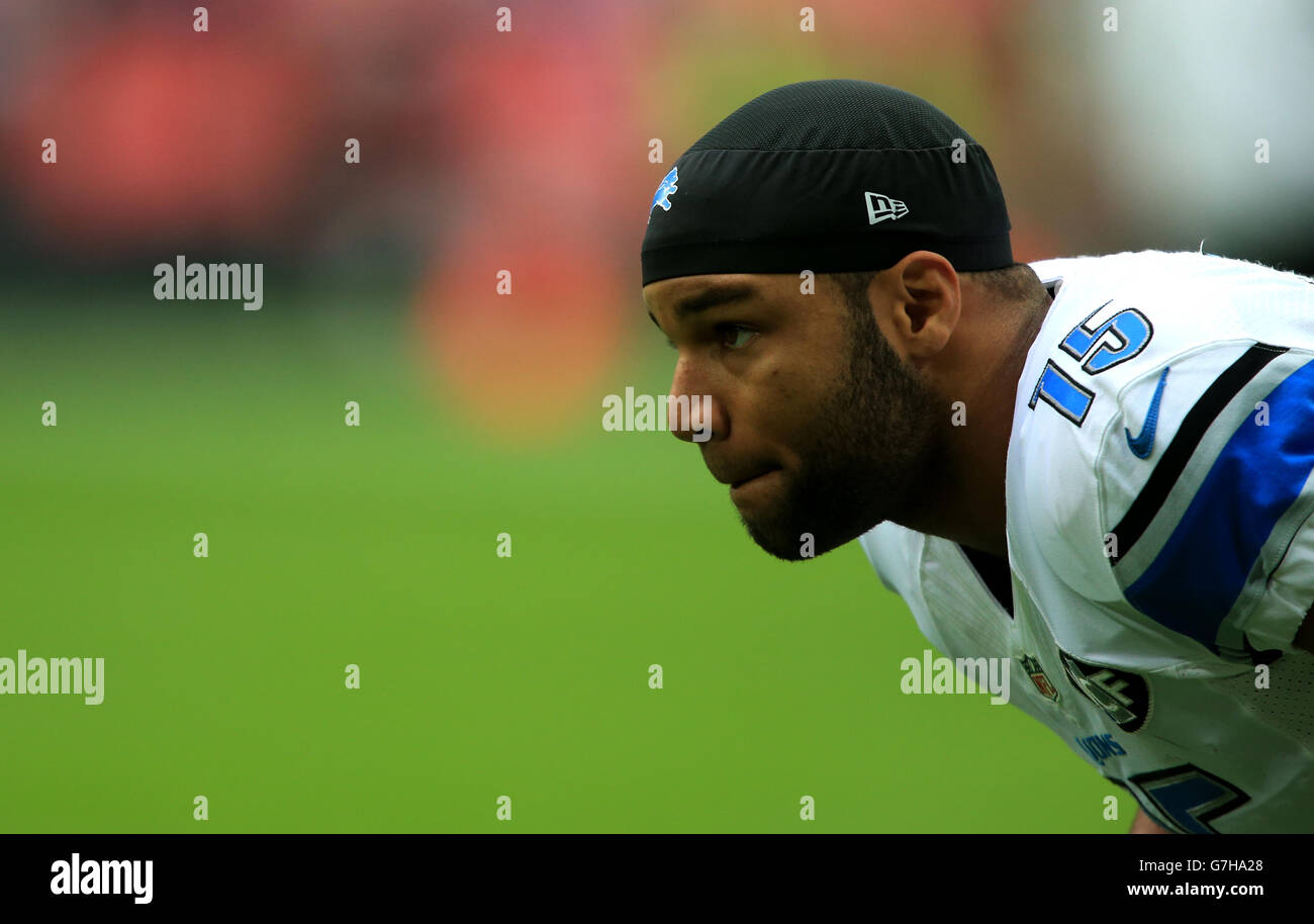 American Football - NFL International Series 2014 - Detroit Lions V Atlanta Falcons - Wembley-Stadion Stockfoto