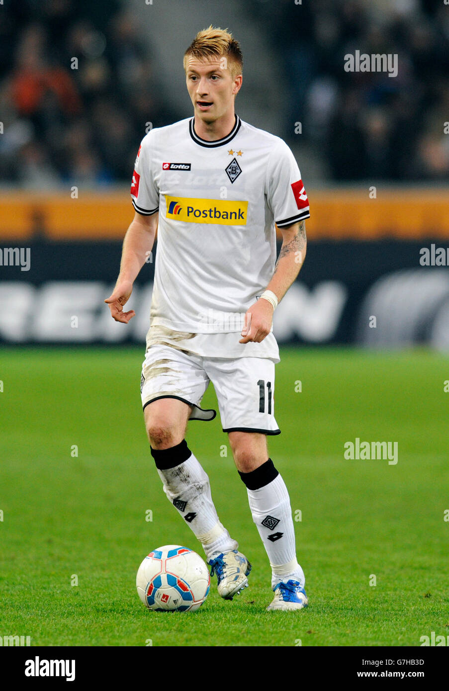 Marco Reus, Gladbach, deutschen Fußball-Bundesliga, VfL Borussia Mönchengladbach vs. SV Werder Bremen 5:0, Nordpark-stadion Stockfoto