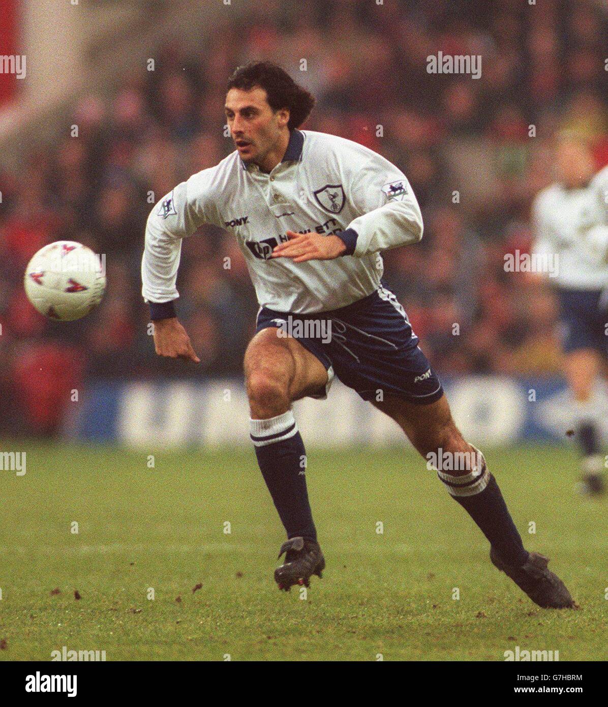 Fußball... Carling Premiership... Nottingham Forest - V-Tottenham Hotspur Stockfoto