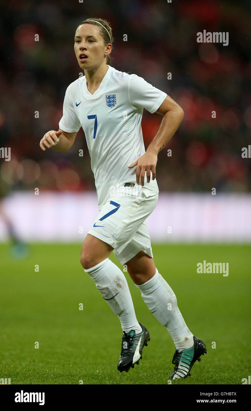 Fußball - Women's International Friendly - England gegen Deutschland - Wembley Stadium. Jordan Nobbs, England Frauen Stockfoto