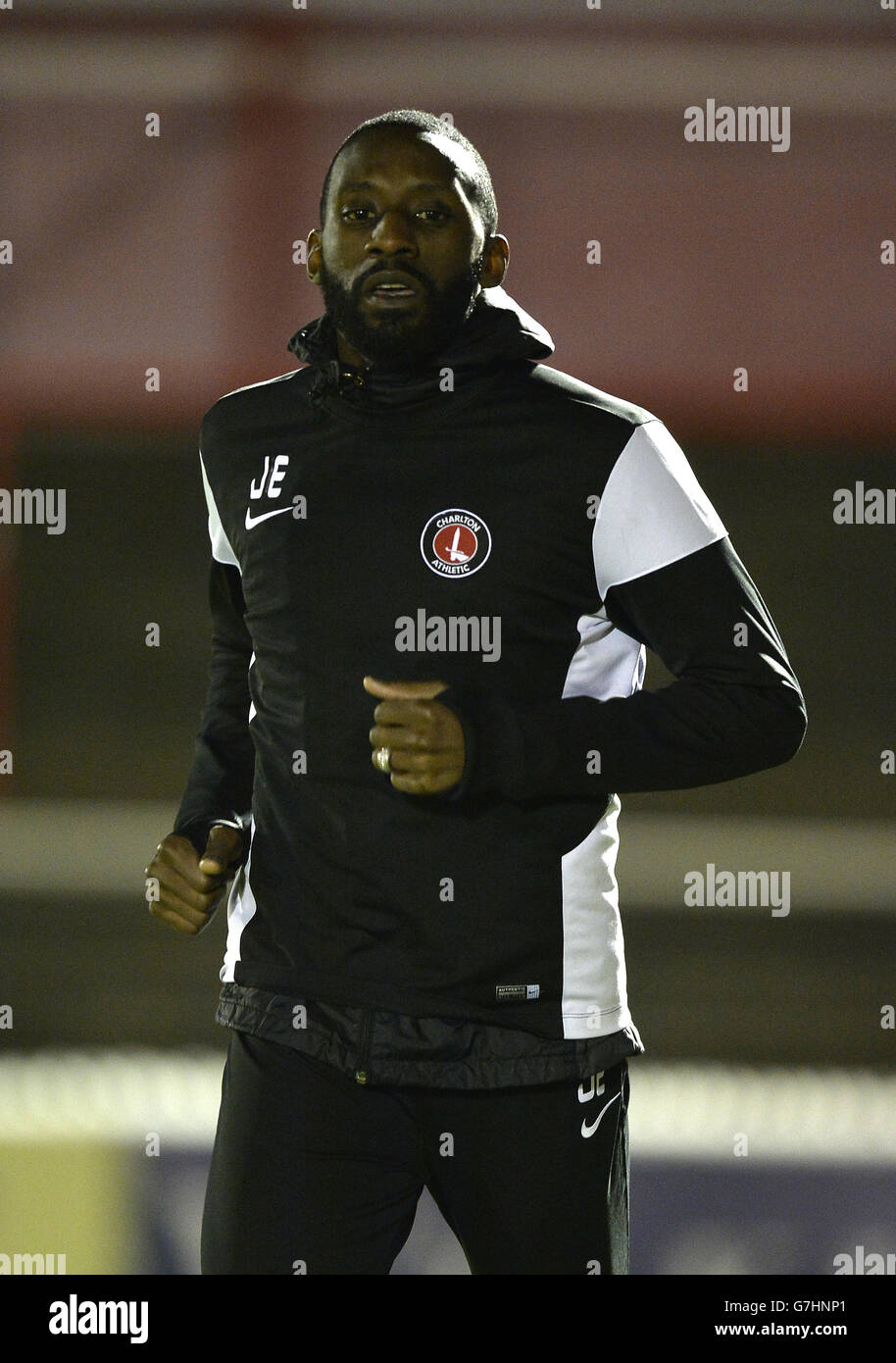 Fußball - Barclays U21 Premier League Cup - Charlton Athletic V Brighton & Hove Albion - PHB-Stadion Stockfoto