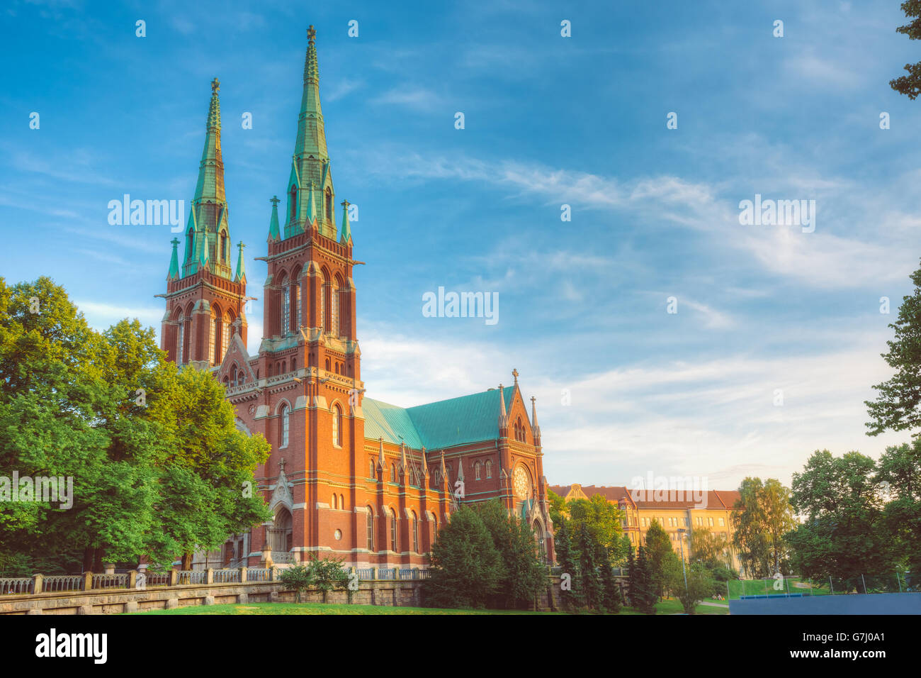 St.-Johannes Kirche. Johannes Church - Wahrzeichen In Helsinki, Finnland. Es ist die größte Kirche In Finnland von Capac Seating Stockfoto